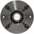 MPA Electrical WH541010 Wheel Bearing and Hub Assembly - Rear