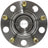 MPA Electrical WH590258 Wheel Bearing and Hub Assembly - Rear