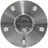 MPA Electrical WH590311 Wheel Bearing and Hub Assembly - Rear