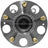 MPA Electrical WH590383 Wheel Bearing and Hub Assembly - Rear