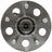 MPA Electrical WH590424 Wheel Bearing and Hub Assembly - Rear Right
