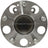MPA Electrical WH590450 Wheel Bearing and Hub Assembly - Rear