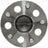 MPA Electrical WH590512 Wheel Bearing and Hub Assembly - Rear Right