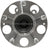MPA Electrical WH590527 Wheel Bearing and Hub Assembly - Rear