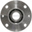 MPA Electrical WH930540 Wheel Bearing and Hub Assembly - Rear