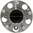 MPA Electrical WH930856 Wheel Bearing and Hub Assembly - Rear