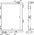Nissens 604411 Radiator