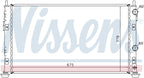 Nissens 61003 Radiator - Center