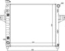 Nissens 61009 Radiator - Front