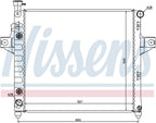 Nissens 61009 Radiator - Front