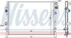 Nissens 61027 Radiator - Front