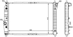 Nissens 61637 Radiator - Front
