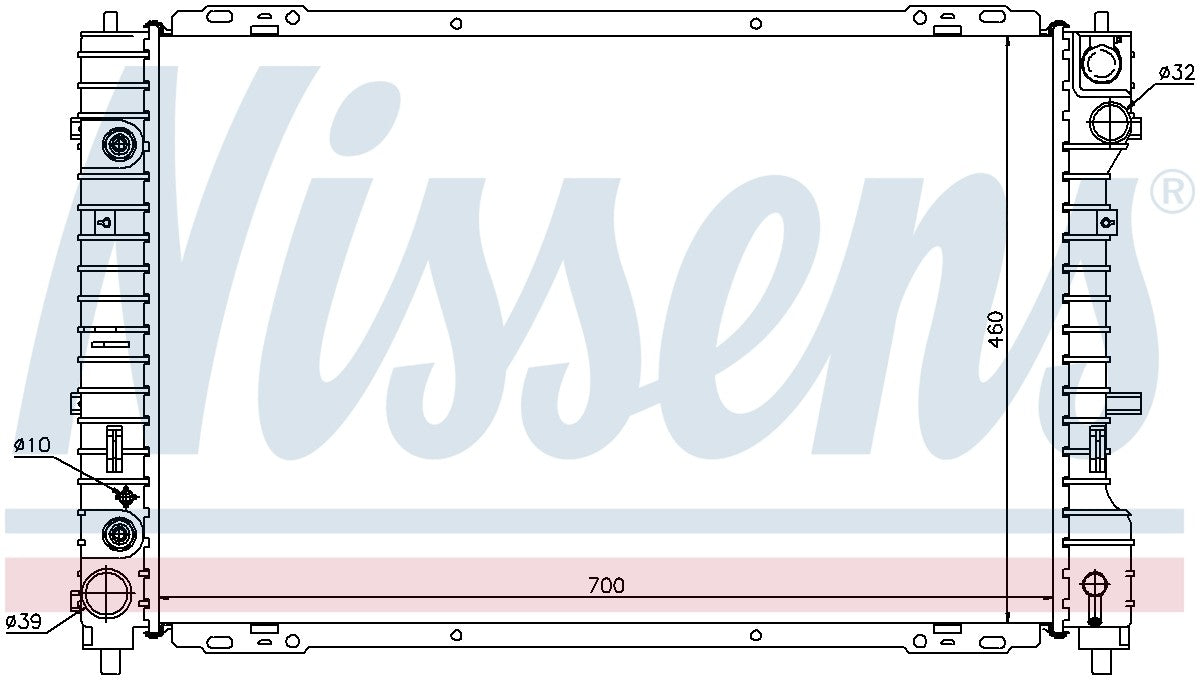 Nissens 62003 Radiator