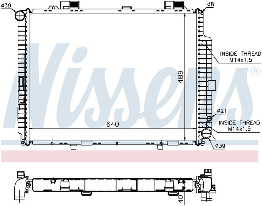 Nissens 62612A Radiator