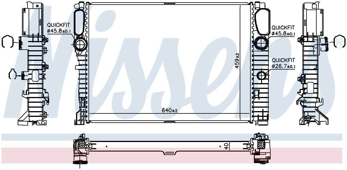 Nissens 62796A Radiator