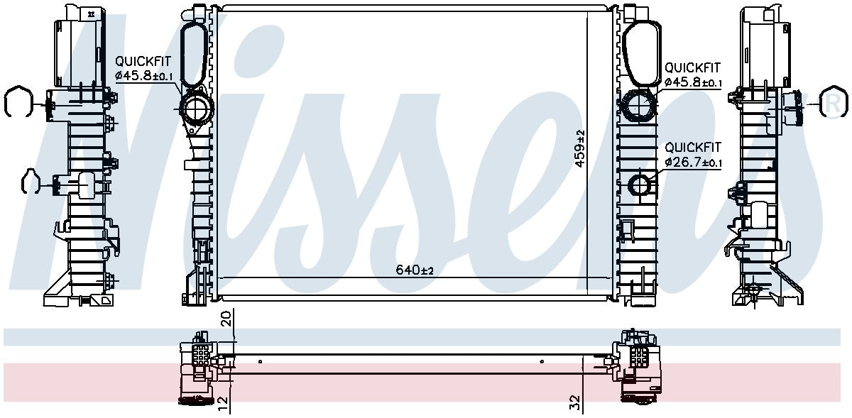 Nissens 62797A Radiator