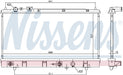 Nissens 69463 Radiator
