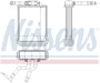 Nissens 72045 HVAC Heater Core - Left