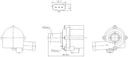 Nissens 832152 Engine Auxiliary Water Pump