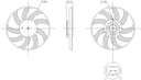 Nissens 850099 Engine Cooling Fan - Left