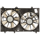 Nissens 850493 Dual Radiator and Condenser Fan Assembly
