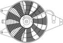 Nissens 85375 A/C Condenser Fan Assembly