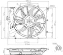 Nissens 85633 Engine Cooling Fan Assembly