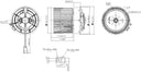 Nissens 87516 HVAC Blower Motor Assembly