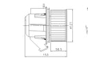 Nissens 87607 HVAC Blower Motor Assembly