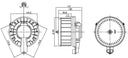 Nissens 87670 HVAC Blower Motor Assembly