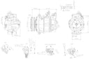 Nissens 890754 A/C Compressor
