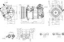 Nissens 891004 A/C Compressor