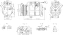 Nissens 891060 A/C Compressor