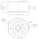 Nissens 91435 Engine Oil Cooler