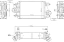 Nissens 961303 Intercooler - Right