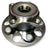 NSK 59BWKH15 Wheel Bearing and Hub Assembly - Rear