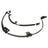 Mando 25A5144 ABS Wheel Speed Sensor - Front Left