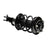 Mando MSS050088 Suspension Strut and Coil Spring Assembly - Front Right