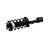 Mando MSS050129 Suspension Strut and Coil Spring Assembly - Front Left