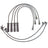 Denso 671-4110 Spark Plug Wire Set