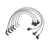 Denso 671-6101 Spark Plug Wire Set