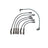 Denso 671-6180 Spark Plug Wire Set