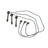 Denso 671-6183 Spark Plug Wire Set