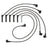 Denso 671-6283 Spark Plug Wire Set