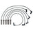 Denso 671-6284 Spark Plug Wire Set