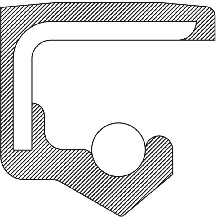 National 223510 Wheel Seal - Front, Left, Rear Inner or Right