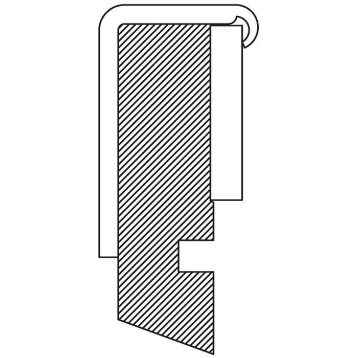 National 41787S Wheel Seal - Rear