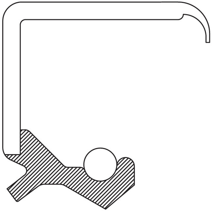 National 473450 Wheel Seal - Front Inner