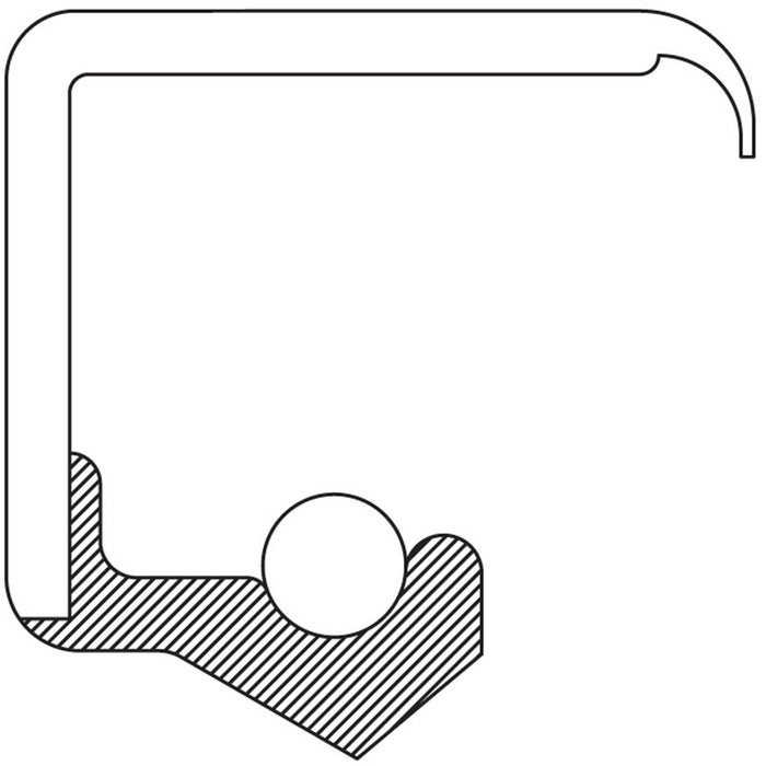 National 480570 Wheel Seal - Front Outer or Rear Outer