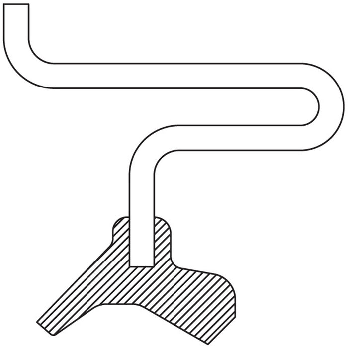 National 6815 Wheel Seal - Front Inner or Rear Inner